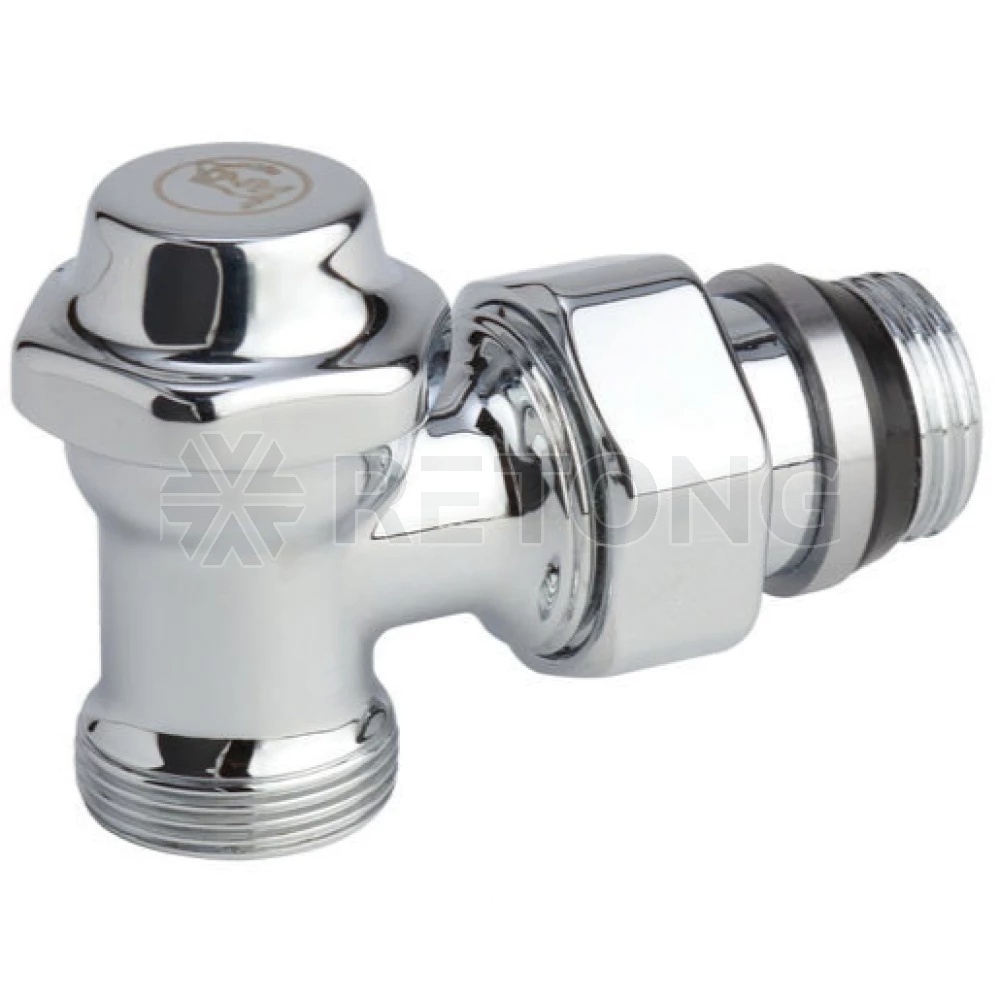Клапан запорн гп хром Ду15 Ру16 1/2"x16 НР угл Giacomini T29CX003