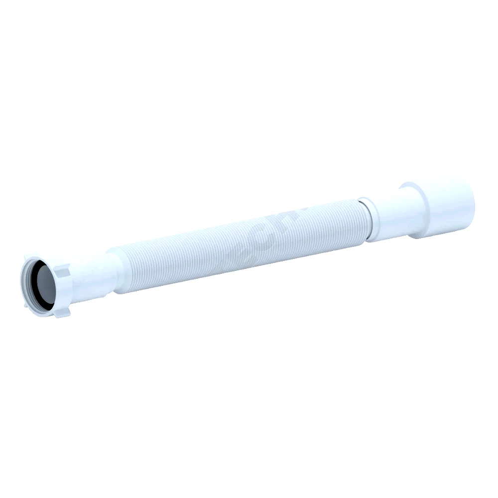 Гофра с гайкой 1 1/2"x40/50 L=541-1371мм АНИ Пласт К116