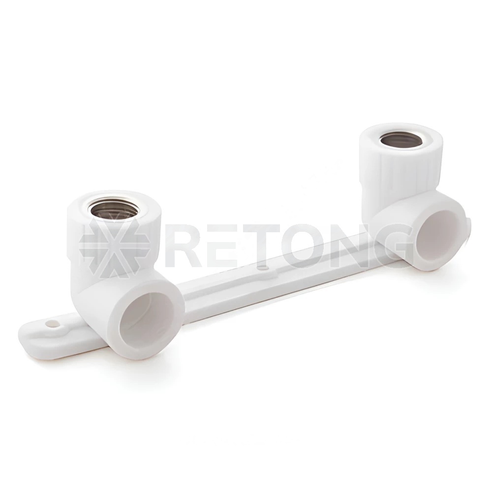Планка монтаж PP-R бел Дн20х1/2" ВР п/смесит РосТурПласт 10701