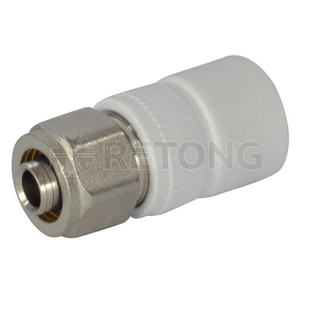 Муфта тр PP-R бел комб Дн20х16 д/соед PPR-PEX труб VALFEX 11142020