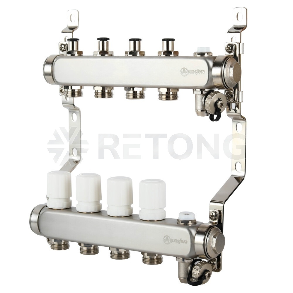 Группа коллект нерж 1" м/м 6в 3/4" ЕК н/р в/к Aquasfera 9502-05