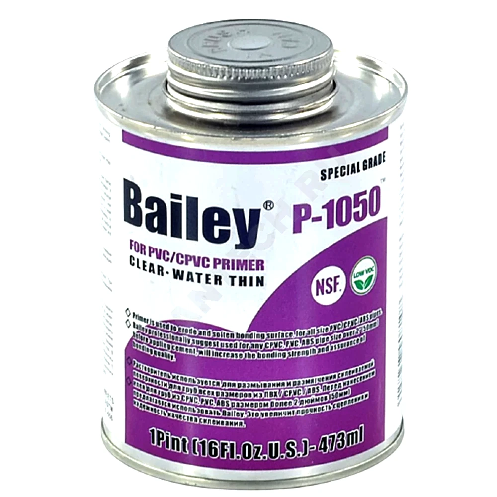 Очиститель д/ПЭ/ПВХ 473мл Bailey P-1050