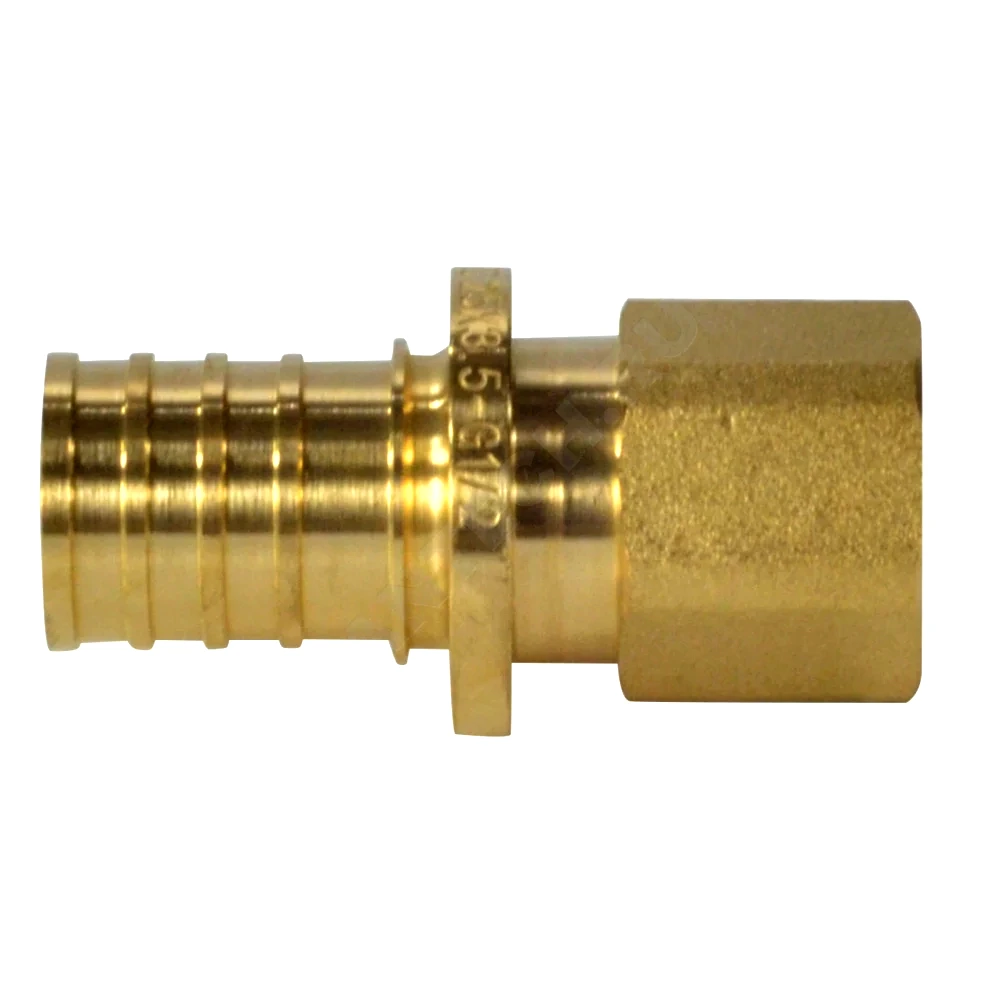Муфта PE-X лат аксиал Дн25х3/4" ВР РОС