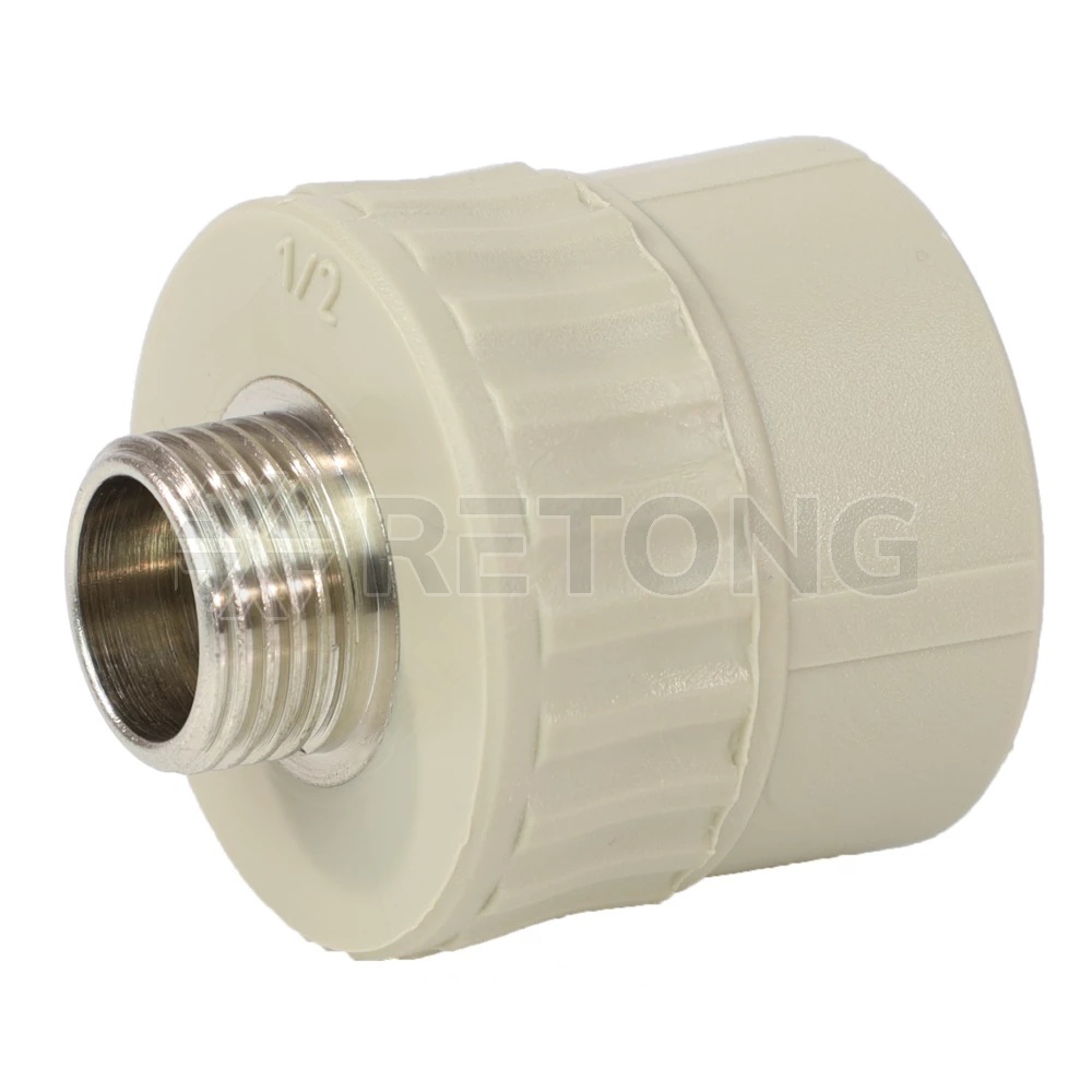 Муфта PP-R сер комб Дн25х1/2" НР VALFEX 10130125Г