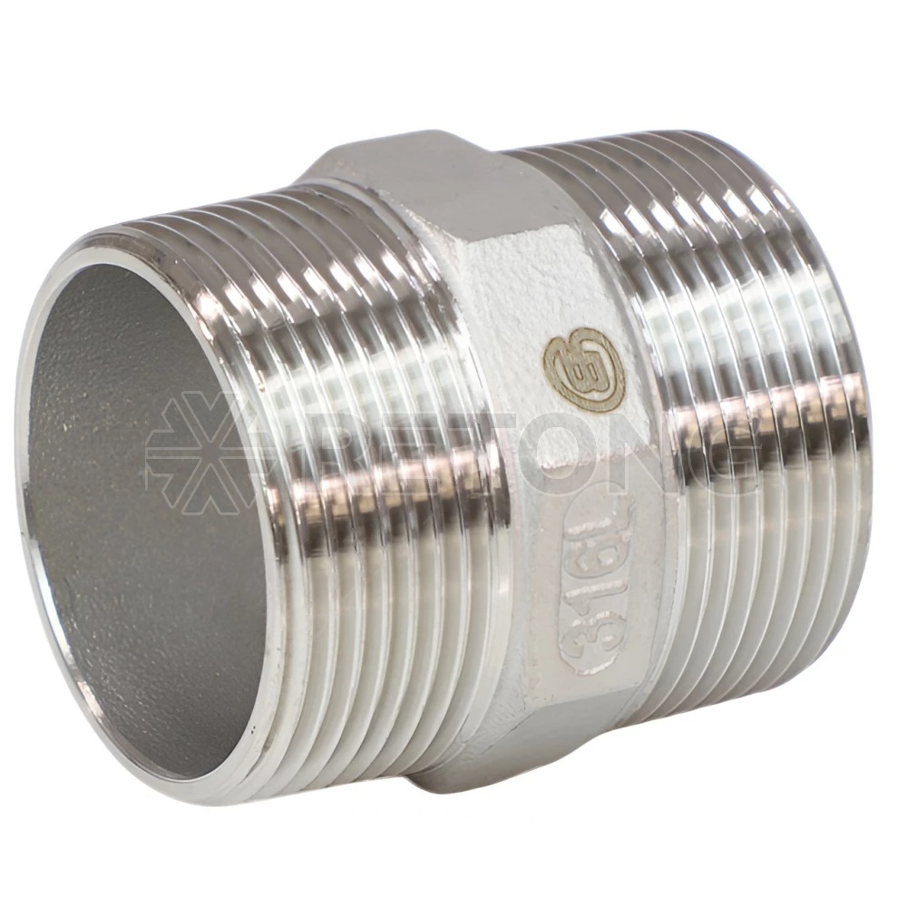 Ниппель нерж SS304 Ду40 (1 1/2") НР Benarmo