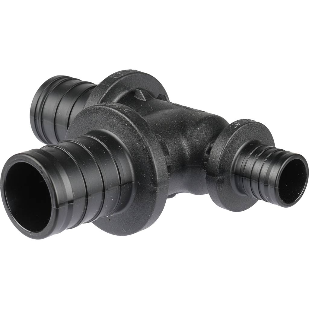Тройник PE-X PPSU аксиал Дн32х32х20 перех RAUTITAN PX Rehau 11600741001