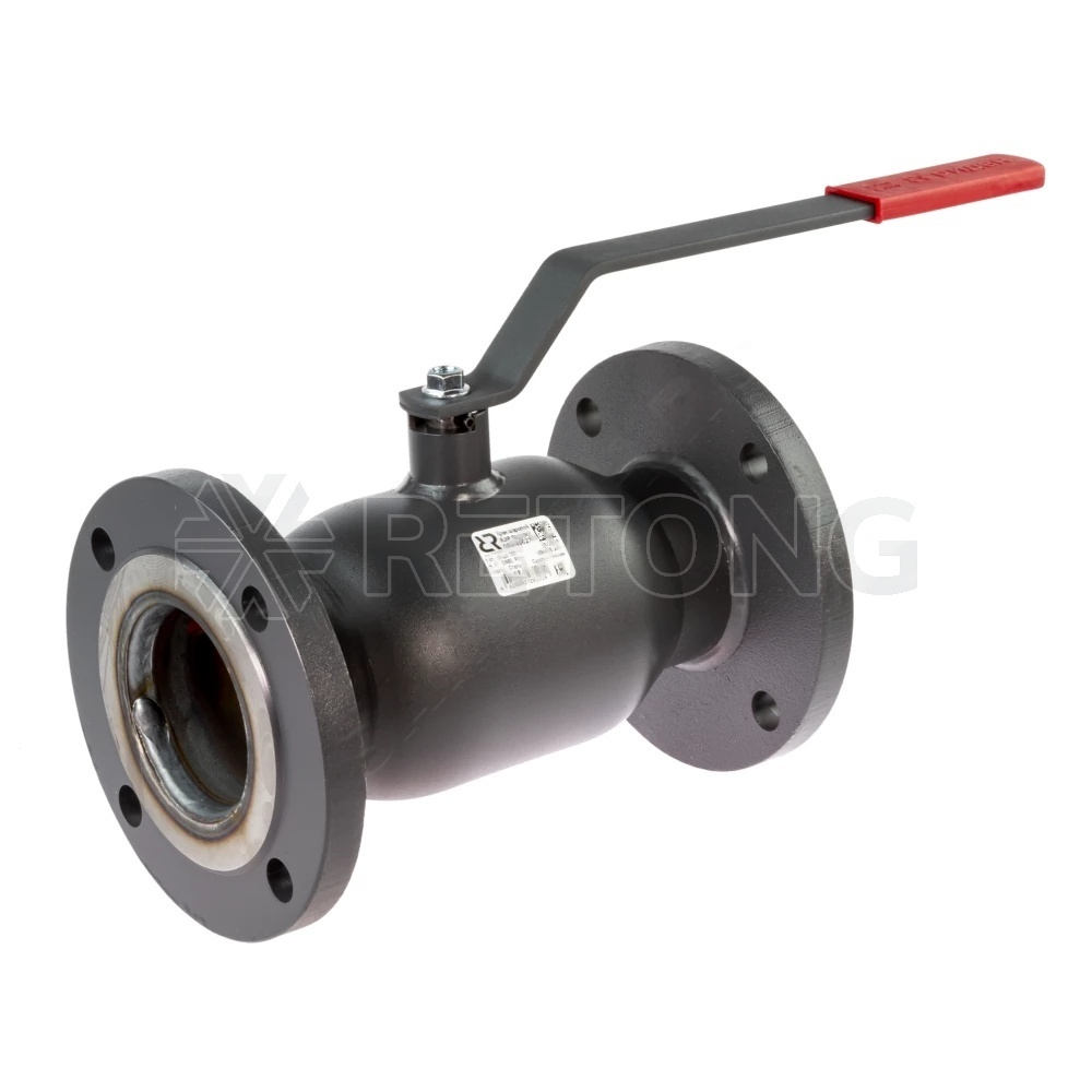 Кран шаровой Ридан RJIP Standard FF DN125 PN16 (фланцевый с рукояткой стандартный проход)