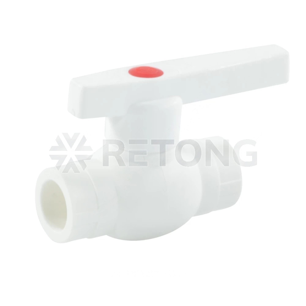 Кран шаровой PP-R бел Дн40 OPTIMA VALFEX VALF 10145040