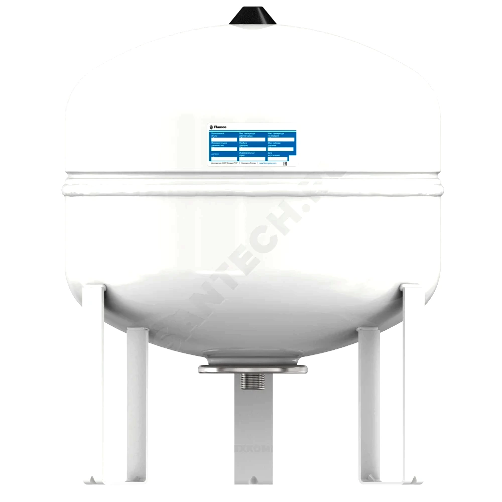 Гидроаккумулятор верт бел 50л 10атм 3/4" НР Airfix R Flamco 24749RU