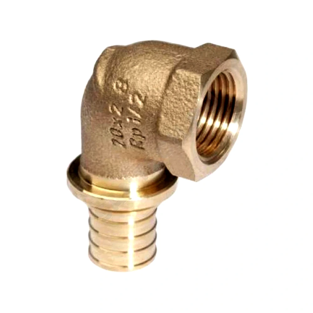 Угольник PE-X бр аксиал Дн20х1/2" ВР RAUTITAN RX+ Rehau 14563551001