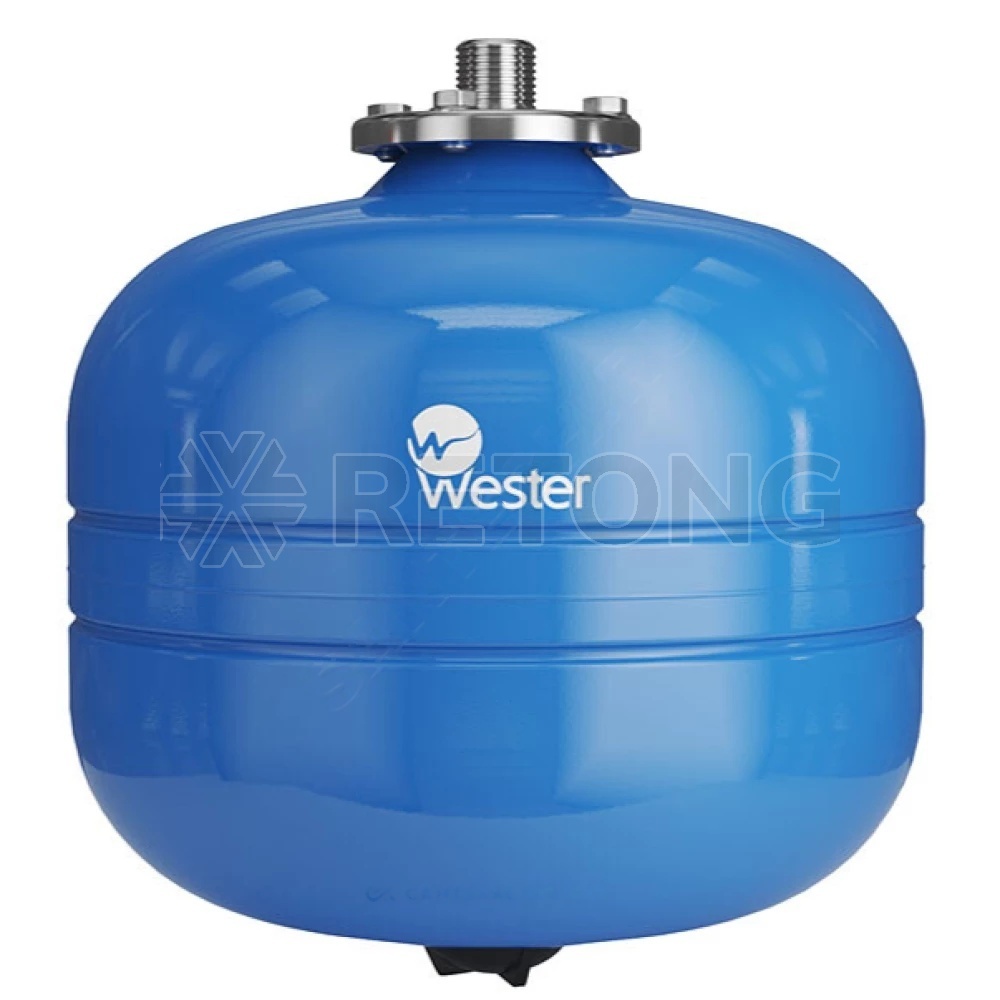 Гидроаккумулятор верт син 12л 10атм 3/4" НР WAV Wester 0-14-1030