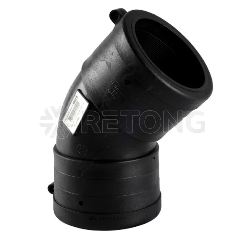 Отвод ПЭ100 эл/св Дн50х45гр Ру16 SDR11 Type B TEGA 1819066