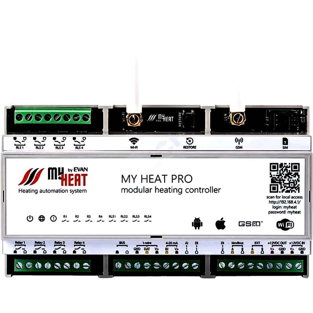 Контроллер MY HEAT PRO Эван 6284