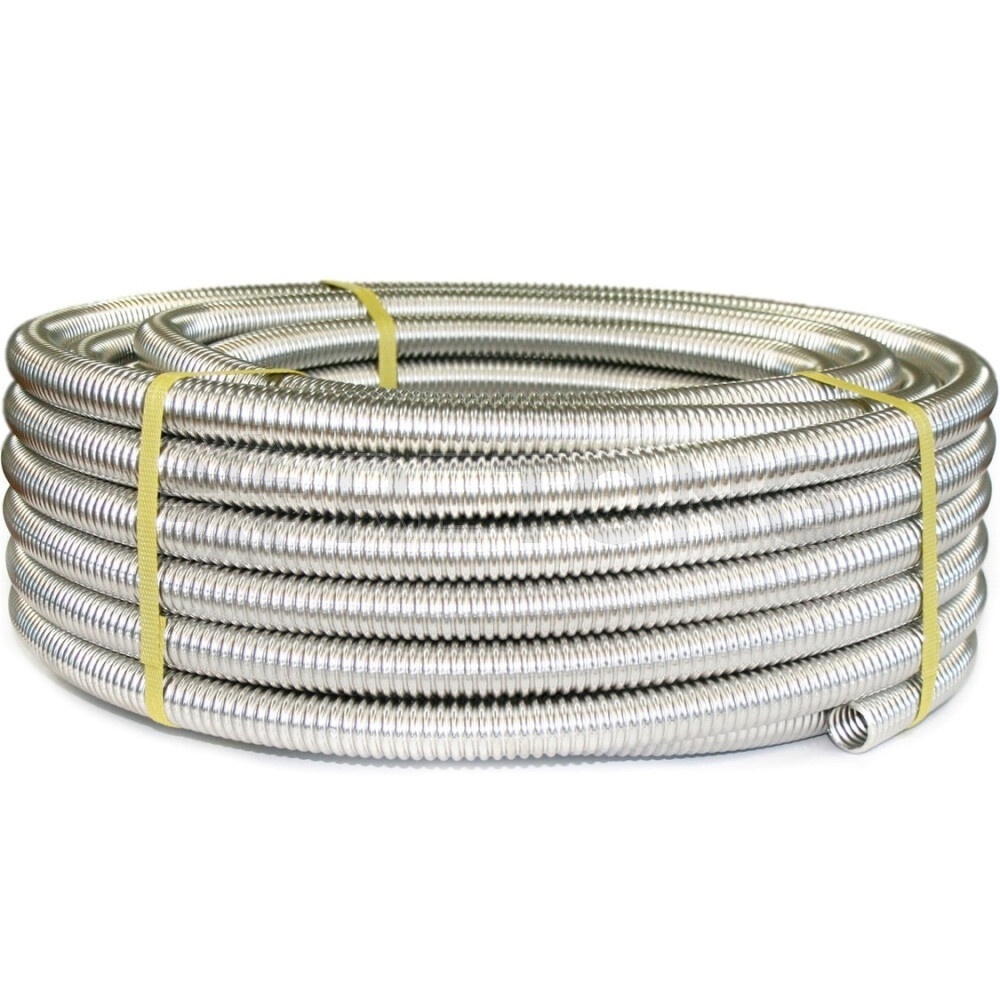 Труба гофр нерж SS304 18A Ру15 (20м) отожжен STAHLMANN SP3041800020