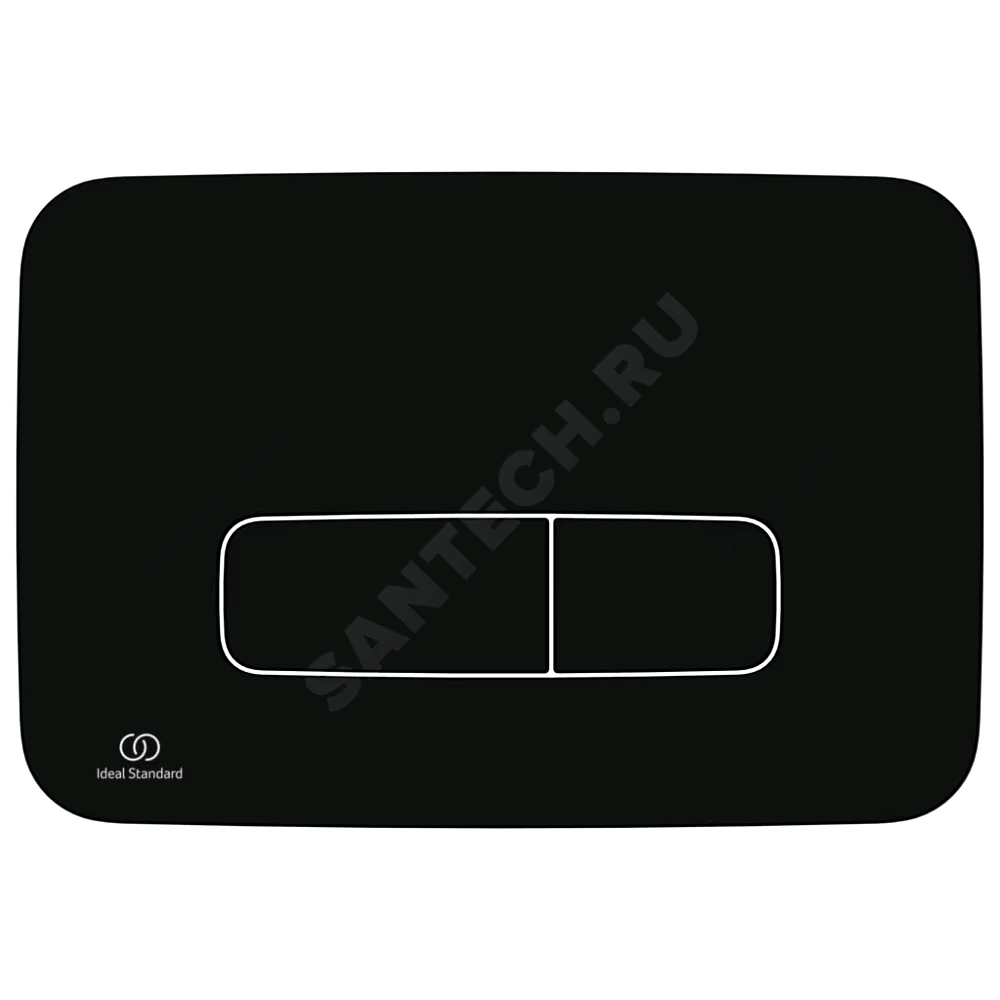 Кнопка д/инст пласт мех черн гл OLEAS M3 Ideal Standard R0123A6.