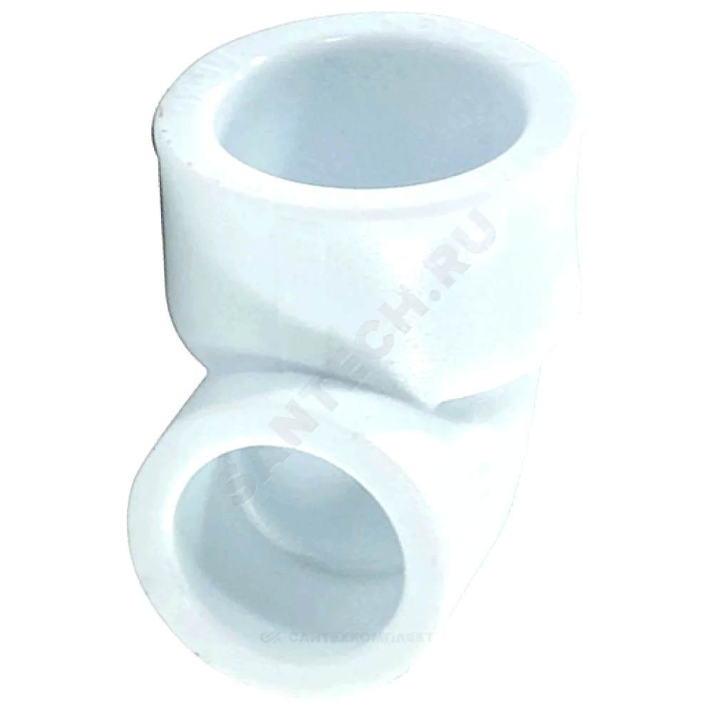 Угольник PP-R бел перех Дн32х25х90гр VALFEX 10116032
