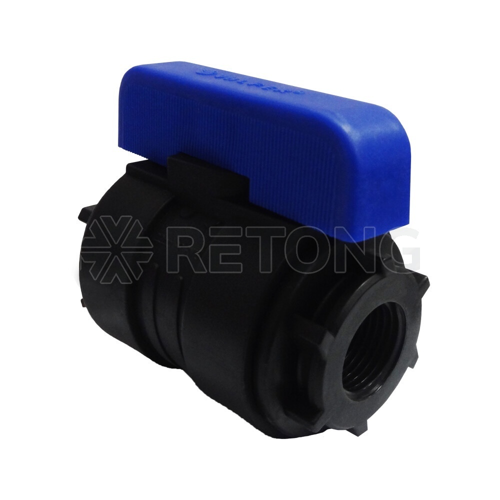 Кран шар компресс ПЭ 2"x2" Ду46 ВР/ВР Ру16 VALFEX 1210011200200