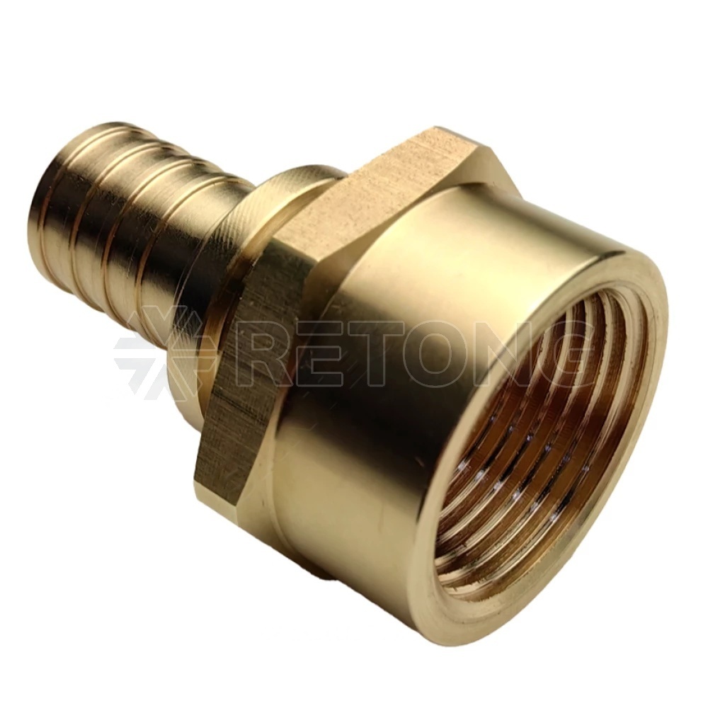 Муфта PE-X лат аксиал Дн32х1/2" ВР РОС