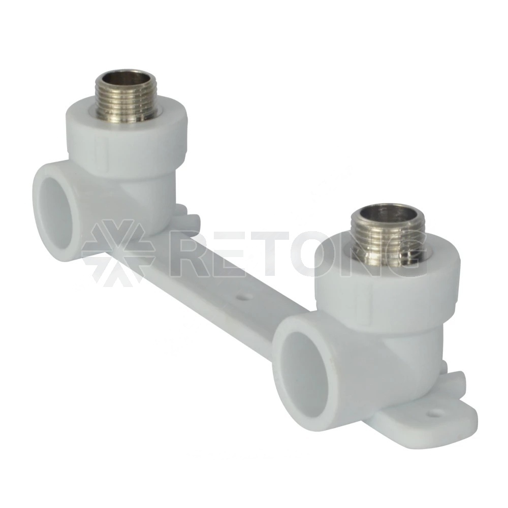 Планка монтаж PP-R бел Дн20х3/4" НР п/смесит VALFEX 10124320