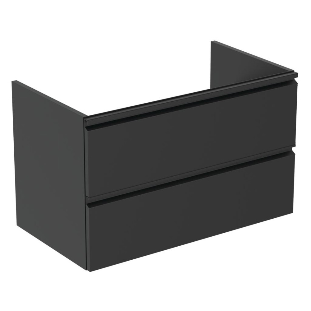 Тумба TESI п/умыв 60 черн мат Ideal Standard T0050ZT