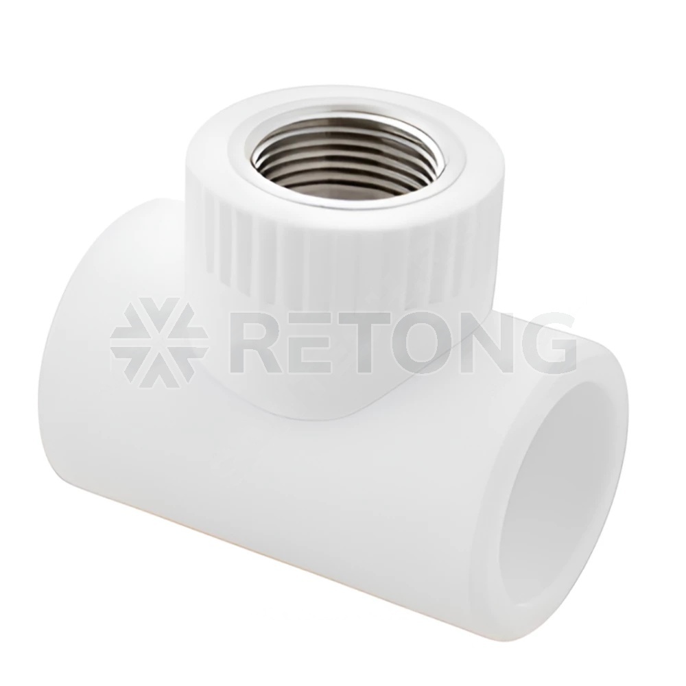 Тройник PP-R бел комб Дн20х3/4" ВР РосТурПласт 10744