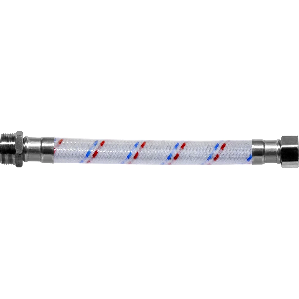 Подводка гибкая д/воды нейлон М1/2"-Н1/2" 0.6м нж/г dвн13 ГИГАНТ Подольск ГП002412
