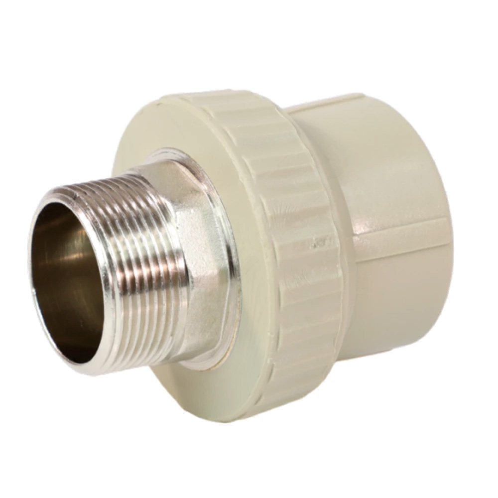 Муфта PP-R сер комб Дн63х2" НР п/ключ VALFEX 10135063Г