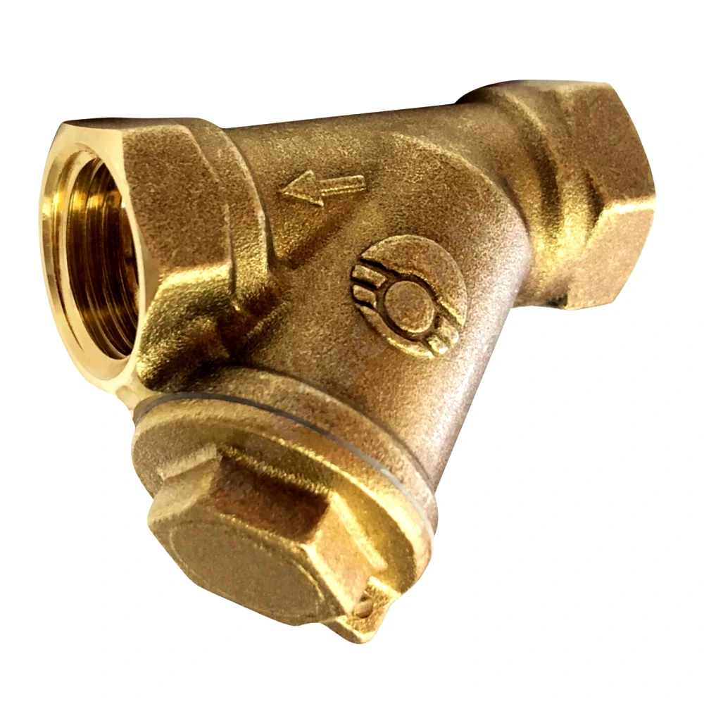 Фильтр Y-обр лат 46Б5фт1 Ду25 Ру25 м/м п/пломб VALFEX VF.192.L00.100