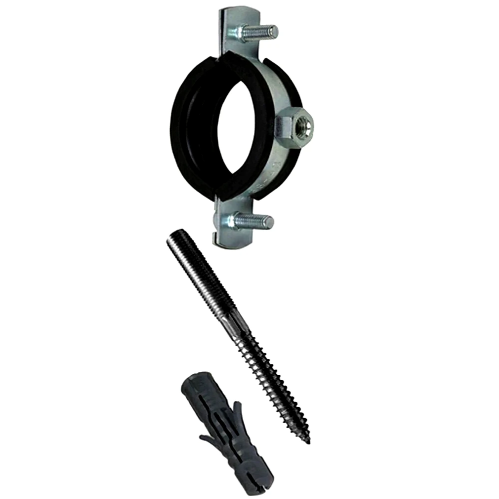 Хомут ст оц рез/пр М8 (44-50)мм (1 1/2")±2мм в/к