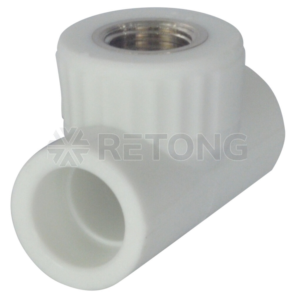 Тройник PP-R бел комб Дн32х1" ВР VALFEX 10127032