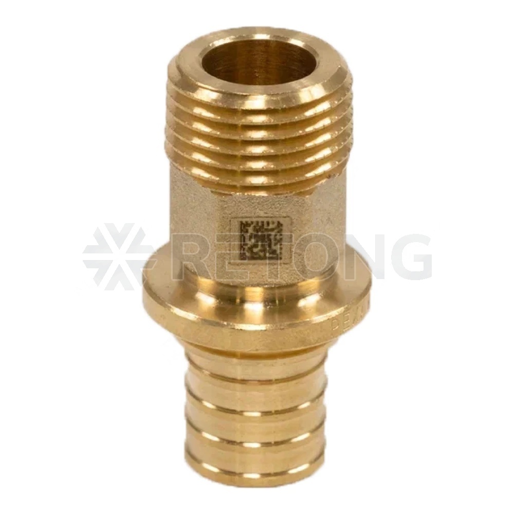 Муфта PE-X лат аксиал Дн25х3/4" НР MX Рехау 11096821001