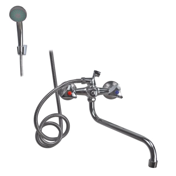 Смес/ванна Cascata к/затв дл/изл в/к Serra