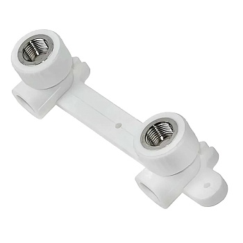 Планка монтаж PP-R бел Дн25х1/2" ВР п/смесит PRO VALFEX 10124025-PRO
