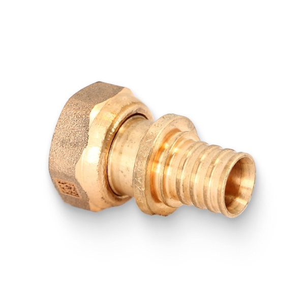 Муфта PE-X бр аксиал Дн20х3/4" нак/г RX+ Рехау 14563383001
