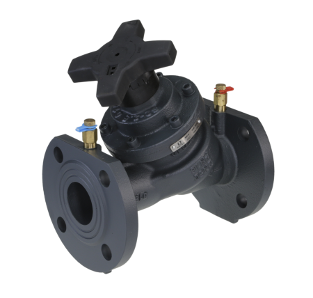 Ручной балансировочный клапан Ридан MNF-R DN80 фланцевый PN25 Tmax 150 °C
