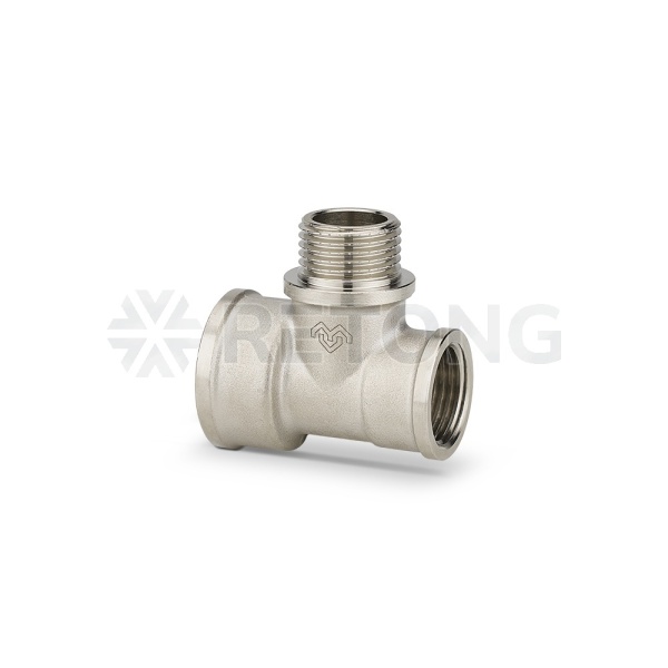 Тройник Varmega ВР-НР-ВР переходной 3/4" x 1/2" x 1/2", никелированный