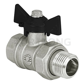 Кран шар лат 11Б27фт1М нк Ду32 Ру40 м/амер баб VALFEX VF.230.NB1.114.DP