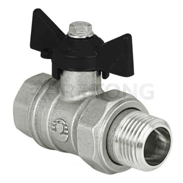 Кран шар лат 11Б27фт1М нк Ду25 Ру40 м/амер баб VALFEX VF.230.NB1.100.DP