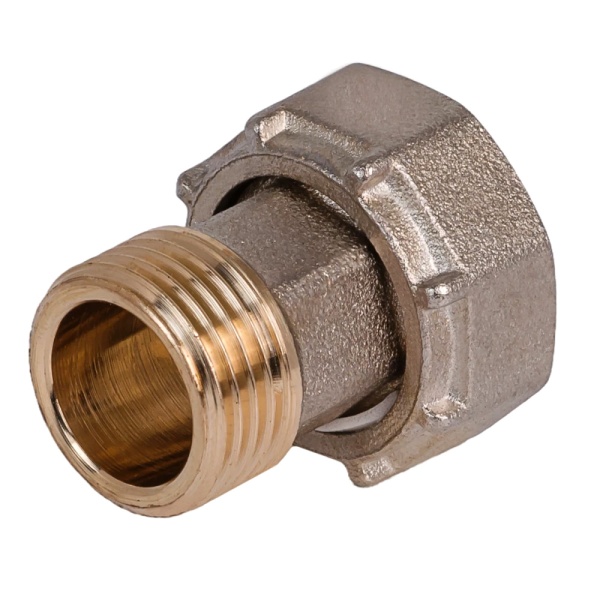 Комплект присоед лат нк Ду15 1/2x3/4 р/нак/г б/кл счет/в РОС