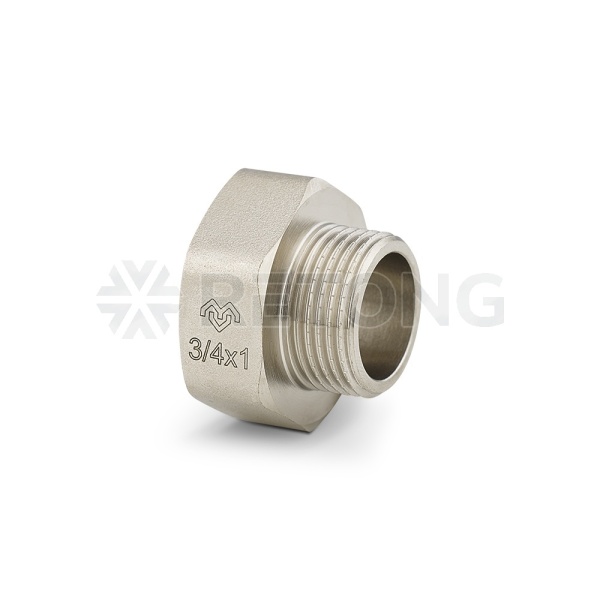Переходник Varmega ВР-НР под ключ 1 1/2" x 1", никелированный