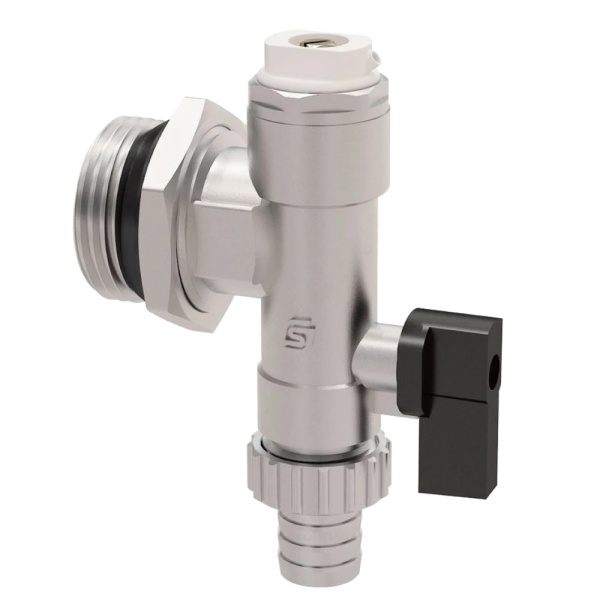 Элемент концевой лат гп 1" н/р в/к руч возд+кран E211 SantechSystems