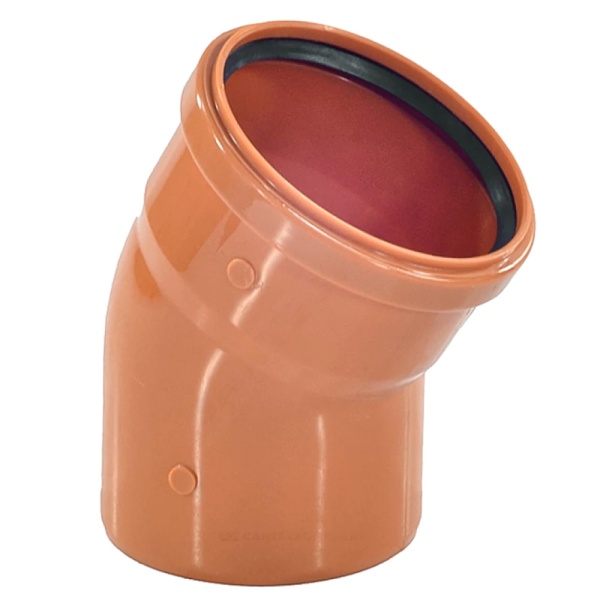 Отвод PP-B кор б/н Дн110х30гр в/к VALFEX 30105110