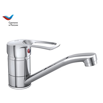 Смес/мойка Ц-серия однор кор/изл лит б/п Прораб Славен СЛ-ОД-Ц20