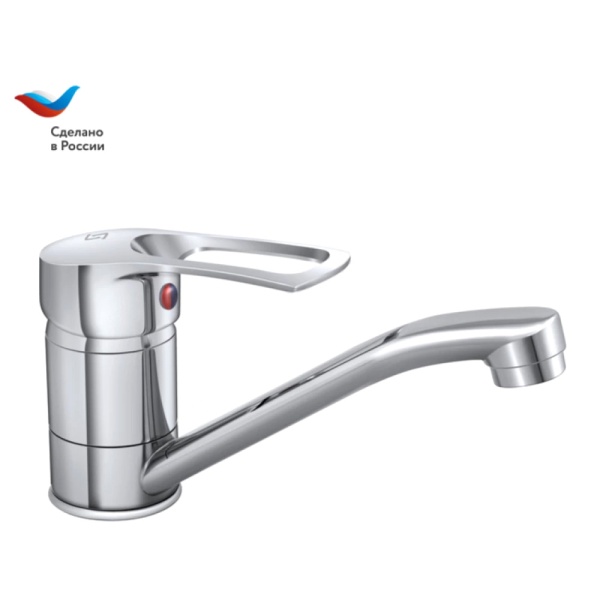 Смес/мойка Ц-серия однор кор/изл лит б/п Прораб Славен СЛ-ОД-Ц20