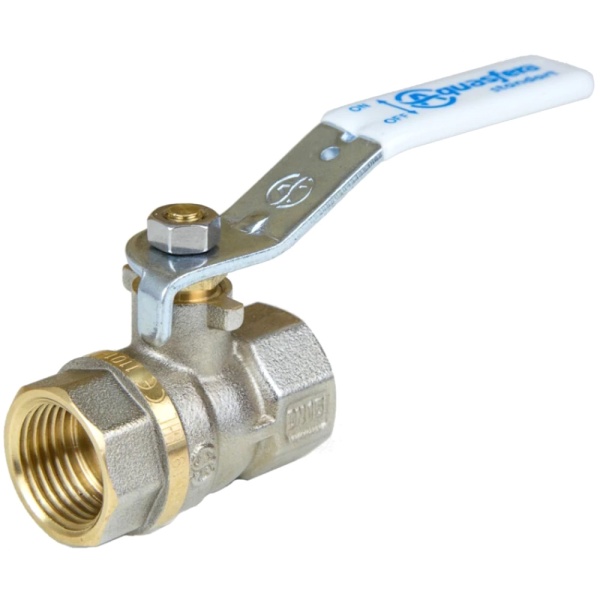 Кран шар лат 1101 Standard нк Ду20 Ру40 м/м полн рыч Aquasfera 1101-02 .