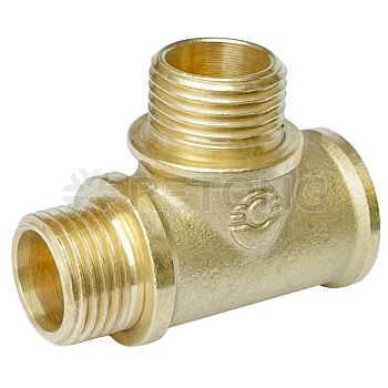 Тройник лат перех Ду20х15х20 м/р/р VALFEX VF.133.L.034.012.034