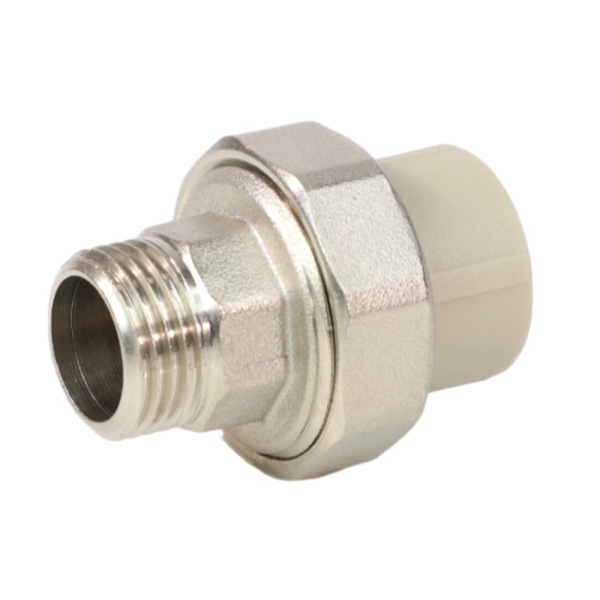 Муфта PP-R сер комб разъем Дн40х1 1/4" НР VALFEX 10156032Г