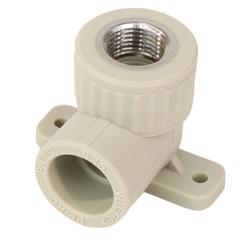 Угольник PP-R сер комб Дн25х1/2" ВР с креплением VALFEX 10120025Г