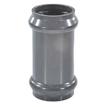 Муфта НПВХ нап растр ремонт Дн110 Ру10 SDR26 п/кольцо Aquaviva AQV101110