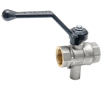 Кран лат д/термодатчика Ду15 Ру40 рыч LD 45.341.15